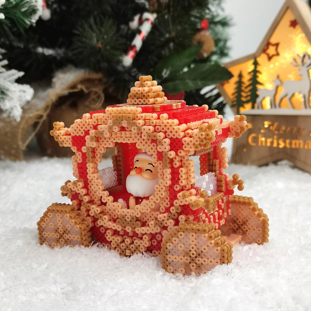 GL4-0001 3D Christmas Carriage Combo