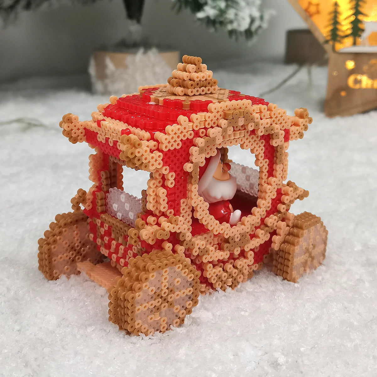 GL4-0001 3D Christmas Carriage Combo