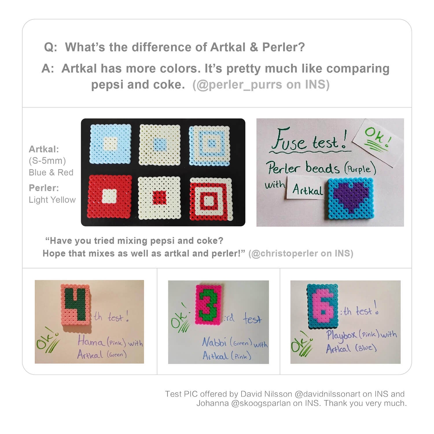 25 Bags 1000 Count Pack Midi S-5mm Artkal Beads (SB1000-25 )