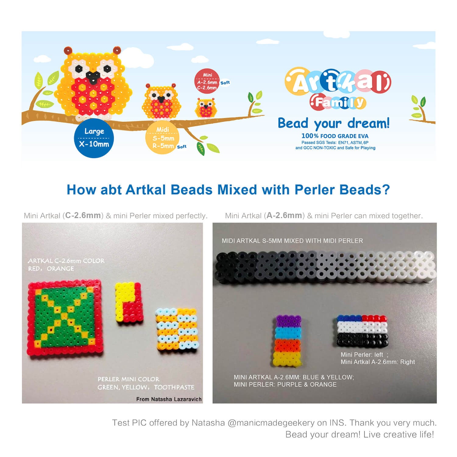 178 bags 2000 Count Pack Mini C-2.6mm Set  (CB2000-F)